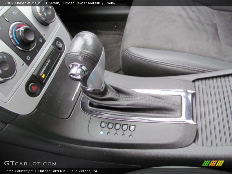 Golden Pewter Metallic / Ebony 2009 Chevrolet Malibu LT Sedan