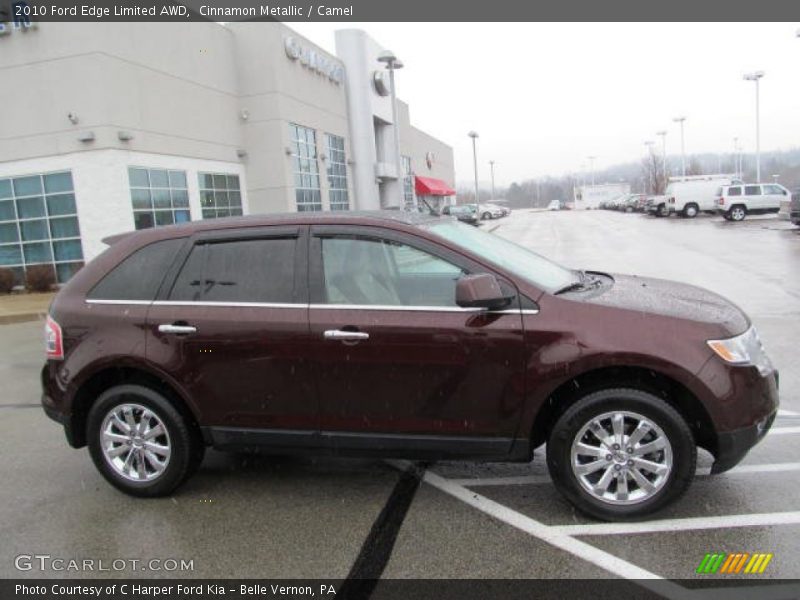 Cinnamon Metallic / Camel 2010 Ford Edge Limited AWD