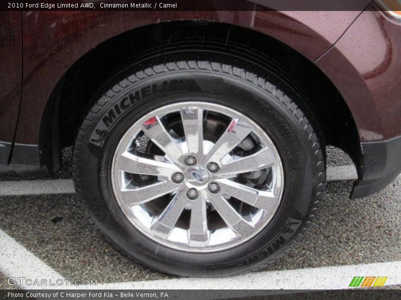 Cinnamon Metallic / Camel 2010 Ford Edge Limited AWD