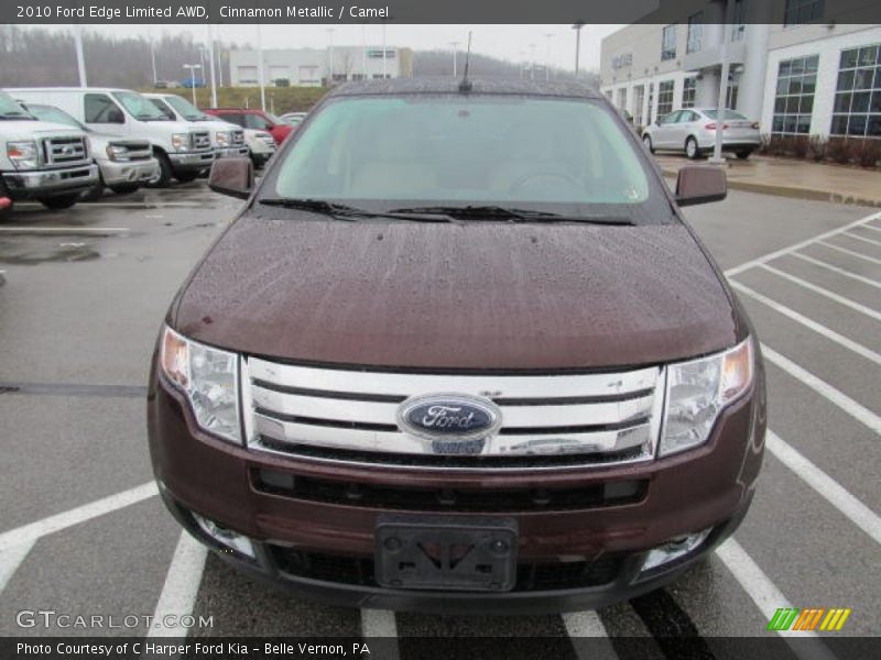 Cinnamon Metallic / Camel 2010 Ford Edge Limited AWD