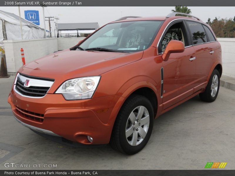 Sunburst Orange / Tan 2008 Saturn VUE XR