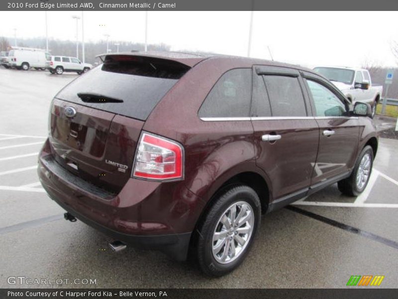 Cinnamon Metallic / Camel 2010 Ford Edge Limited AWD
