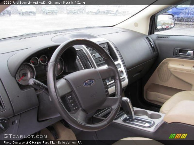 Cinnamon Metallic / Camel 2010 Ford Edge Limited AWD