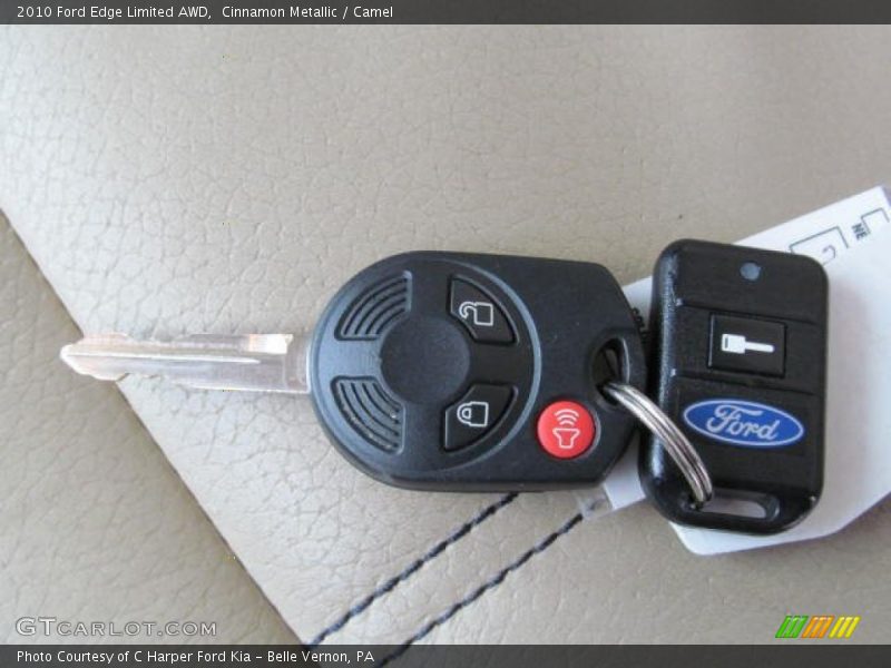 Cinnamon Metallic / Camel 2010 Ford Edge Limited AWD