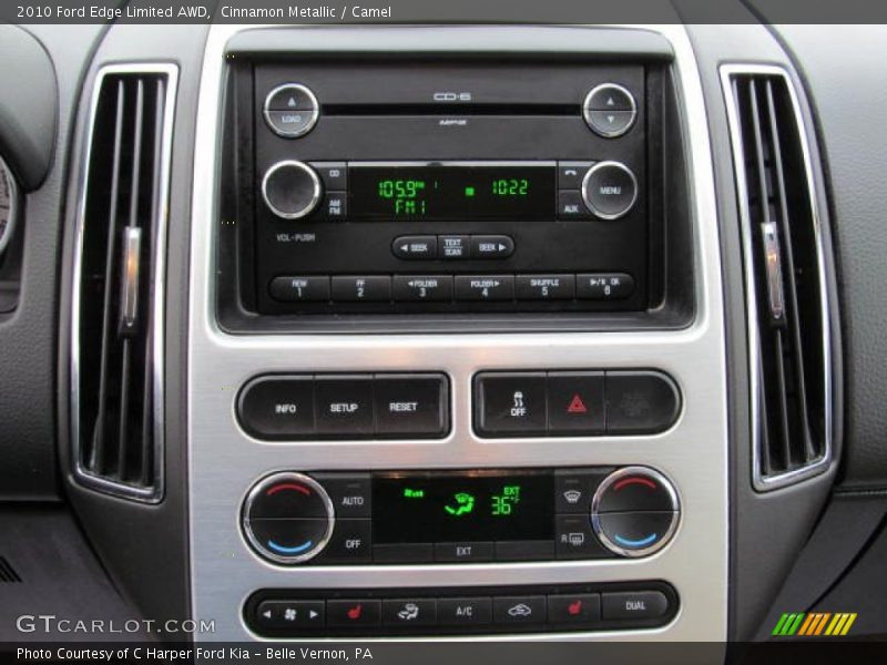 Cinnamon Metallic / Camel 2010 Ford Edge Limited AWD