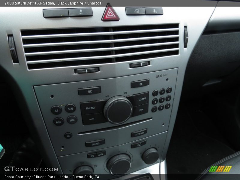 Black Sapphire / Charcoal 2008 Saturn Astra XR Sedan