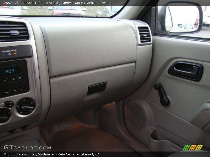 Summit White / Medium Pewter 2008 GMC Canyon SL Extended Cab