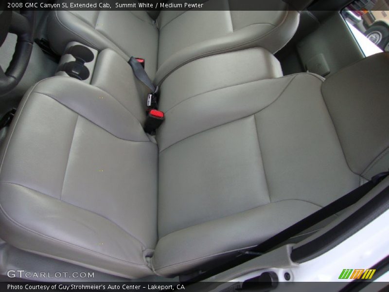 Summit White / Medium Pewter 2008 GMC Canyon SL Extended Cab