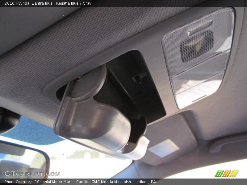Regatta Blue / Gray 2010 Hyundai Elantra Blue