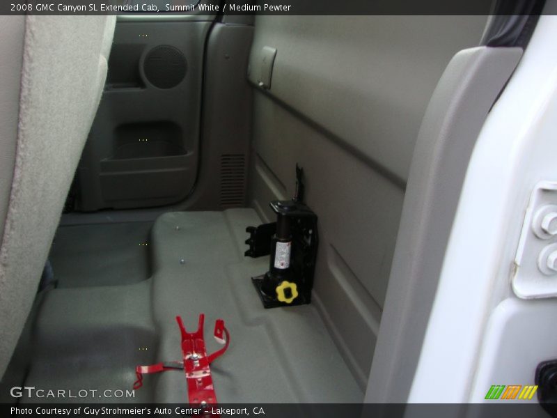 Summit White / Medium Pewter 2008 GMC Canyon SL Extended Cab
