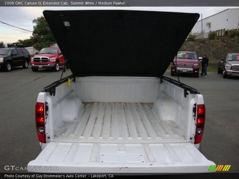 Summit White / Medium Pewter 2008 GMC Canyon SL Extended Cab