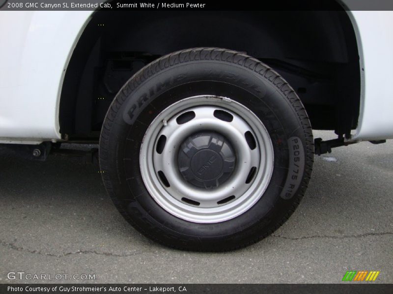 Summit White / Medium Pewter 2008 GMC Canyon SL Extended Cab