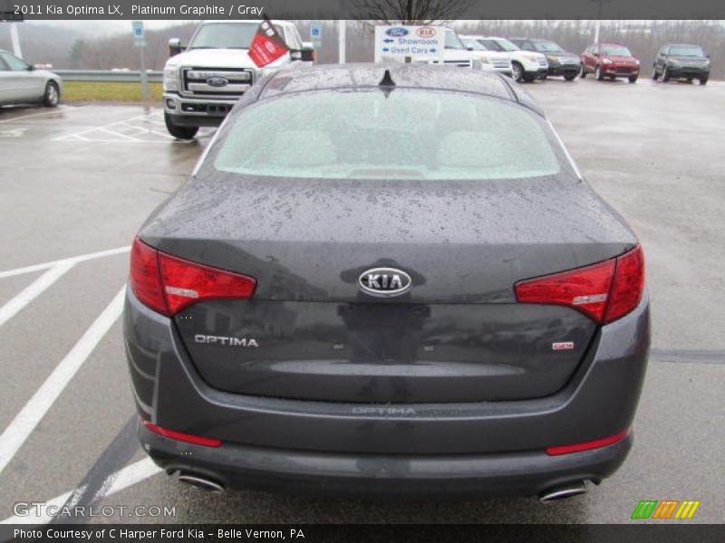 Platinum Graphite / Gray 2011 Kia Optima LX