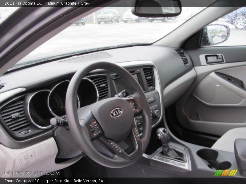 Platinum Graphite / Gray 2011 Kia Optima LX