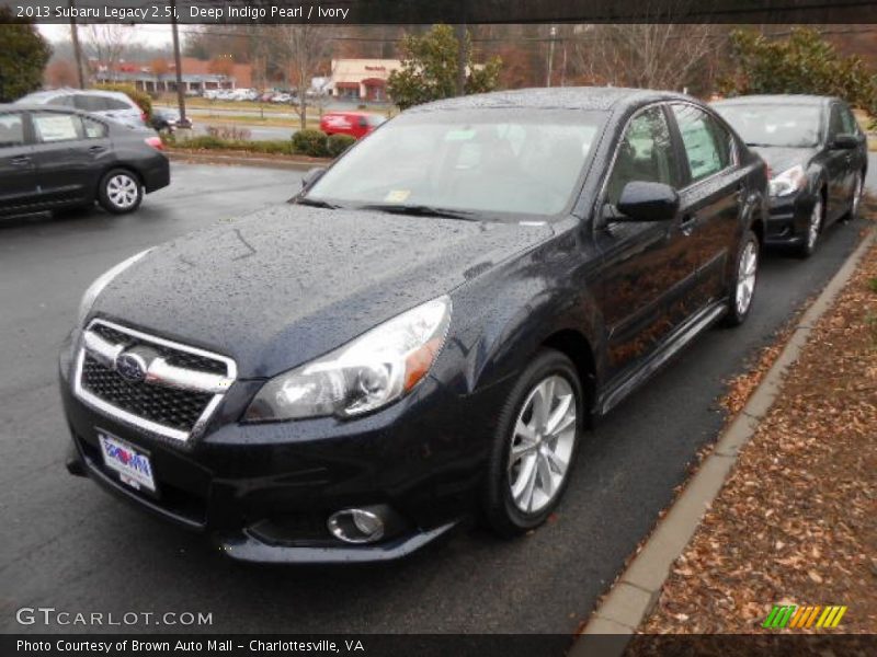 Deep Indigo Pearl / Ivory 2013 Subaru Legacy 2.5i