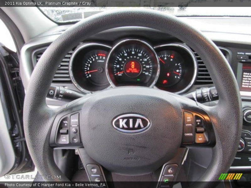 Platinum Graphite / Gray 2011 Kia Optima LX