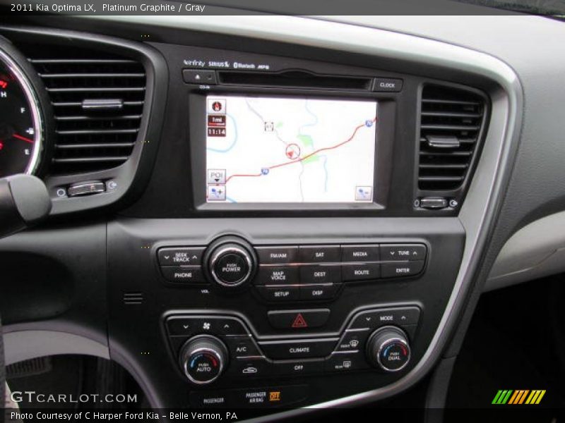Platinum Graphite / Gray 2011 Kia Optima LX