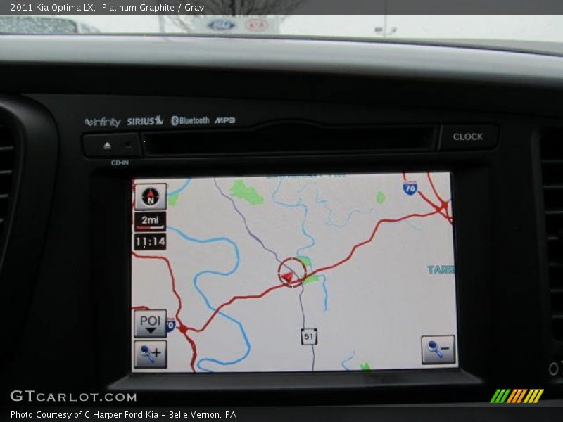 Platinum Graphite / Gray 2011 Kia Optima LX