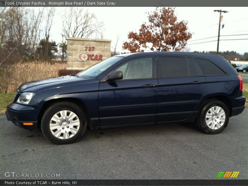 Midnight Blue Pearl / Dark Slate Gray 2006 Chrysler Pacifica