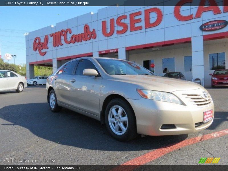 Desert Sand Mica / Bisque 2007 Toyota Camry LE