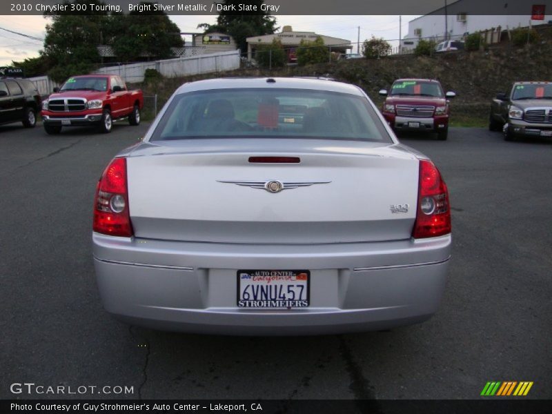 Bright Silver Metallic / Dark Slate Gray 2010 Chrysler 300 Touring