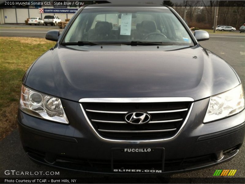 Slate Blue / Gray 2010 Hyundai Sonata GLS