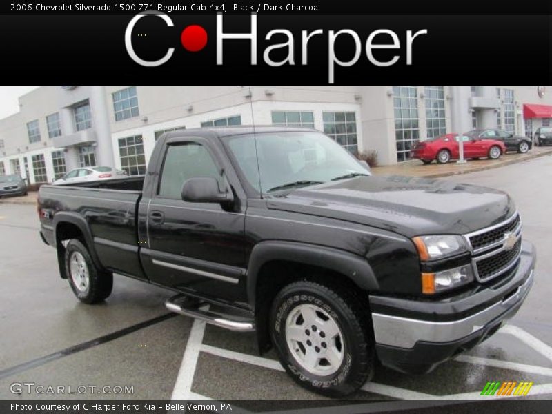 Black / Dark Charcoal 2006 Chevrolet Silverado 1500 Z71 Regular Cab 4x4