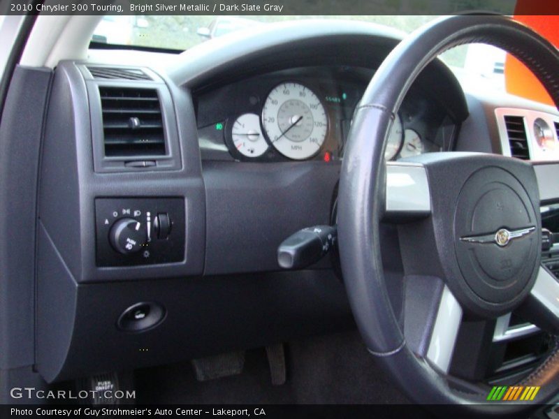 Bright Silver Metallic / Dark Slate Gray 2010 Chrysler 300 Touring