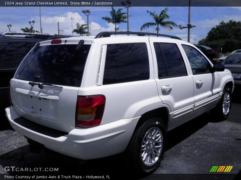 Stone White / Sandstone 2004 Jeep Grand Cherokee Limited