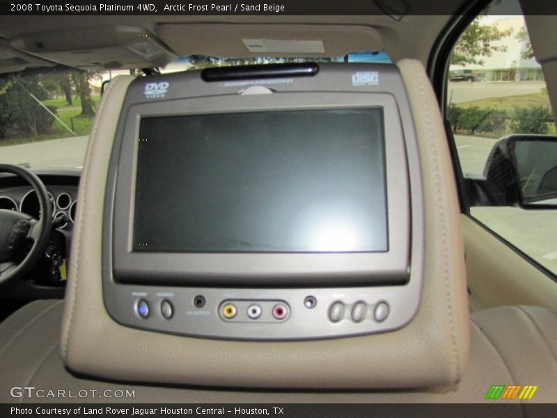 Arctic Frost Pearl / Sand Beige 2008 Toyota Sequoia Platinum 4WD
