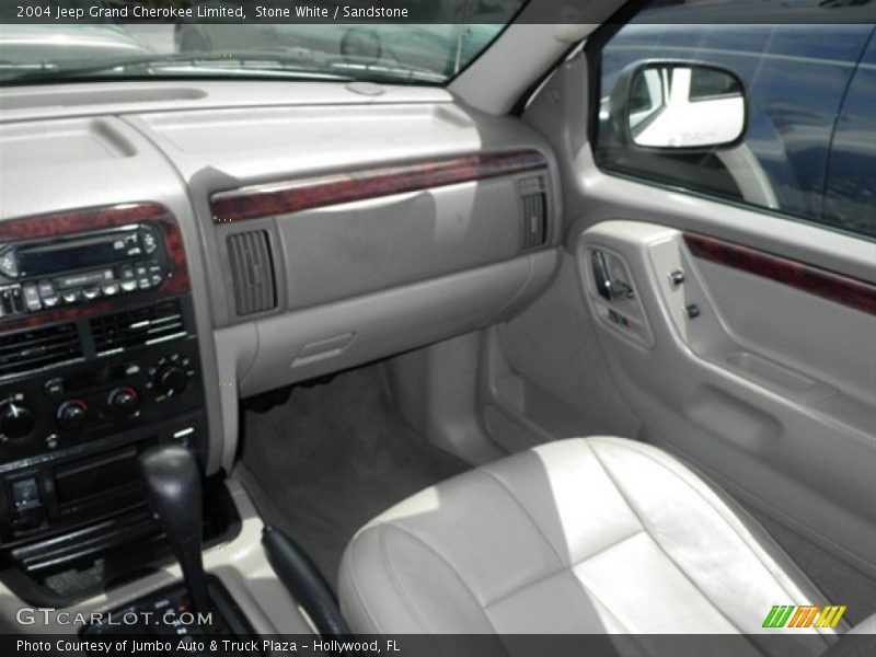 Stone White / Sandstone 2004 Jeep Grand Cherokee Limited