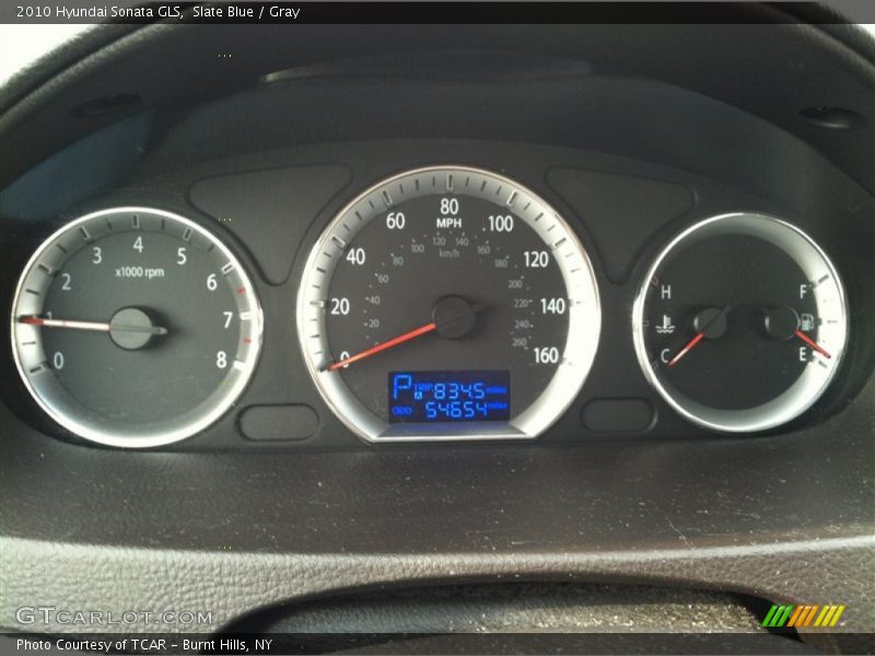 Slate Blue / Gray 2010 Hyundai Sonata GLS