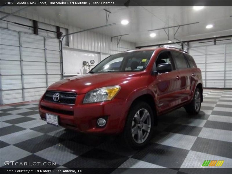 Barcelona Red Metallic / Dark Charcoal 2009 Toyota RAV4 Sport