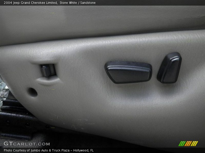 Stone White / Sandstone 2004 Jeep Grand Cherokee Limited