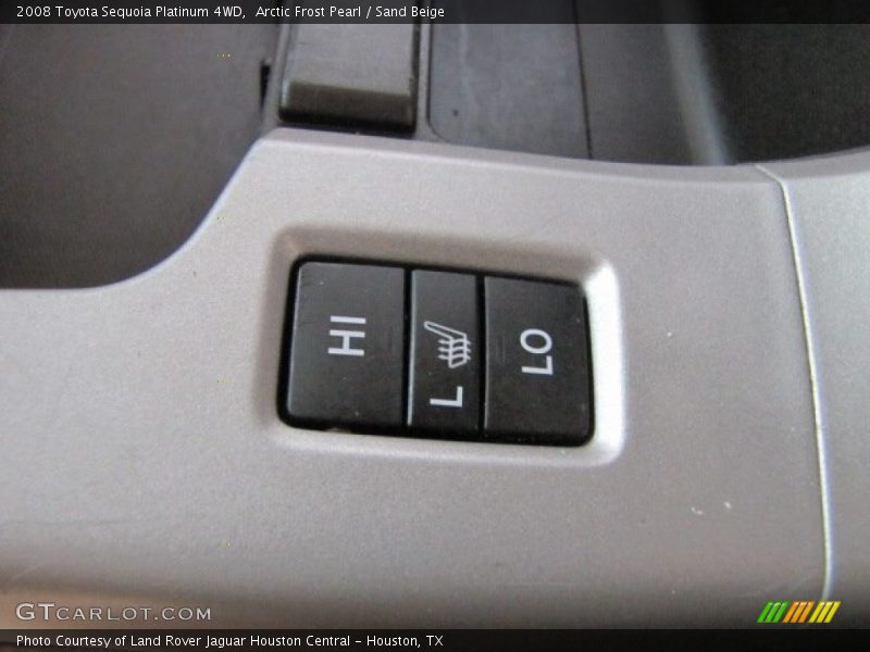 Arctic Frost Pearl / Sand Beige 2008 Toyota Sequoia Platinum 4WD