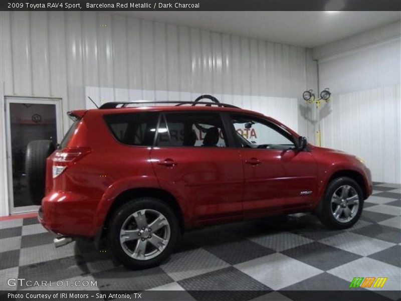 Barcelona Red Metallic / Dark Charcoal 2009 Toyota RAV4 Sport