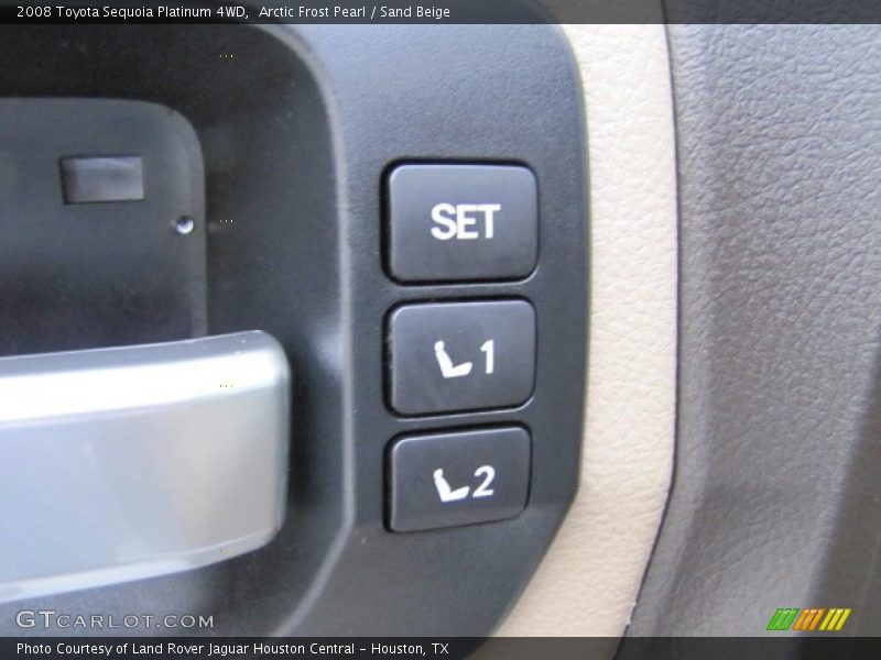 Arctic Frost Pearl / Sand Beige 2008 Toyota Sequoia Platinum 4WD