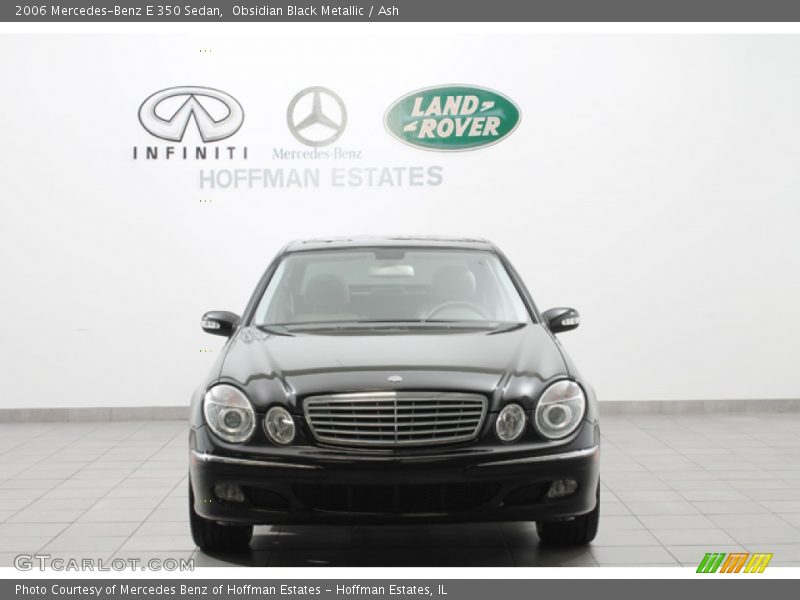 Obsidian Black Metallic / Ash 2006 Mercedes-Benz E 350 Sedan