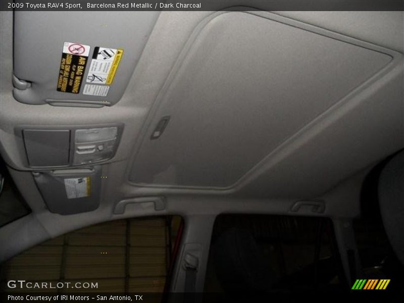 Barcelona Red Metallic / Dark Charcoal 2009 Toyota RAV4 Sport