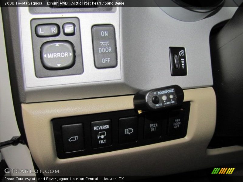Arctic Frost Pearl / Sand Beige 2008 Toyota Sequoia Platinum 4WD
