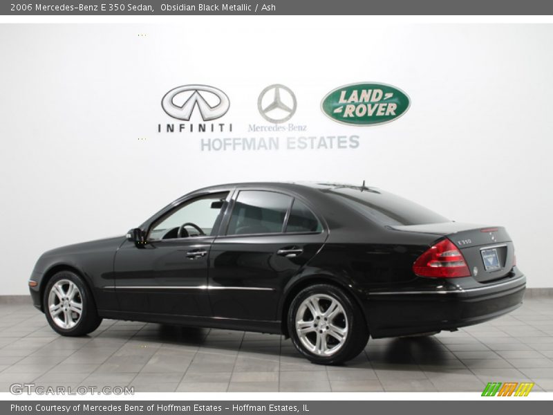 Obsidian Black Metallic / Ash 2006 Mercedes-Benz E 350 Sedan
