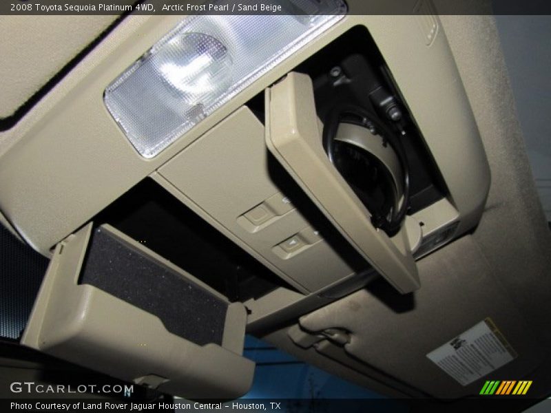 Arctic Frost Pearl / Sand Beige 2008 Toyota Sequoia Platinum 4WD