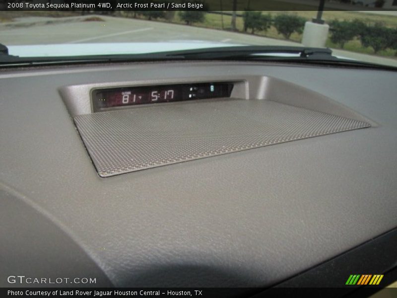 Arctic Frost Pearl / Sand Beige 2008 Toyota Sequoia Platinum 4WD