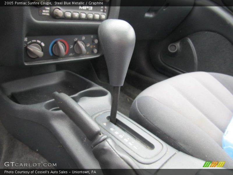 Steel Blue Metallic / Graphite 2005 Pontiac Sunfire Coupe