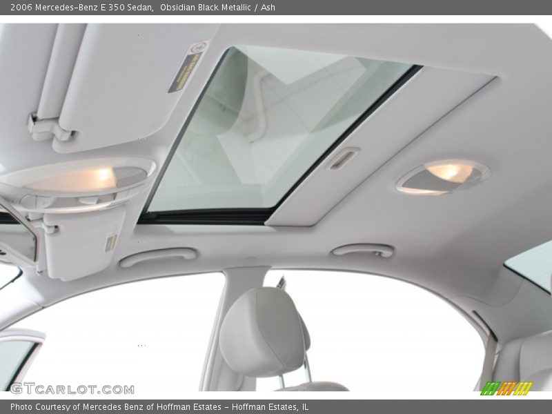 Obsidian Black Metallic / Ash 2006 Mercedes-Benz E 350 Sedan