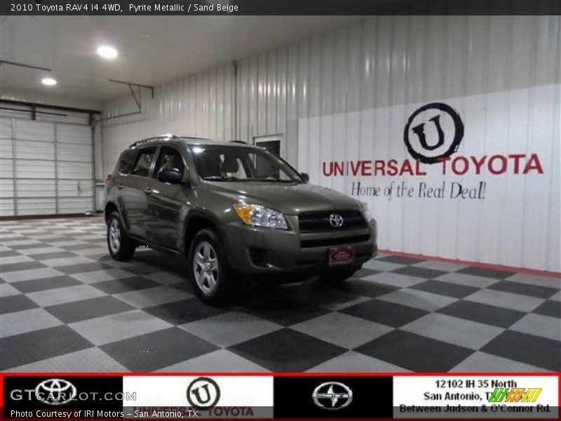 Pyrite Metallic / Sand Beige 2010 Toyota RAV4 I4 4WD