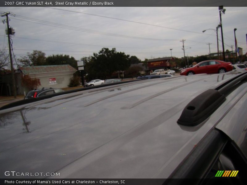 Steel Gray Metallic / Ebony Black 2007 GMC Yukon SLT 4x4
