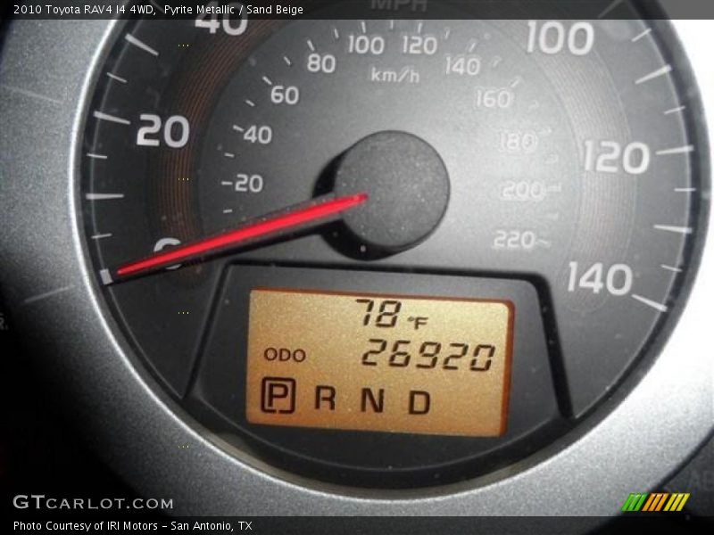 Pyrite Metallic / Sand Beige 2010 Toyota RAV4 I4 4WD