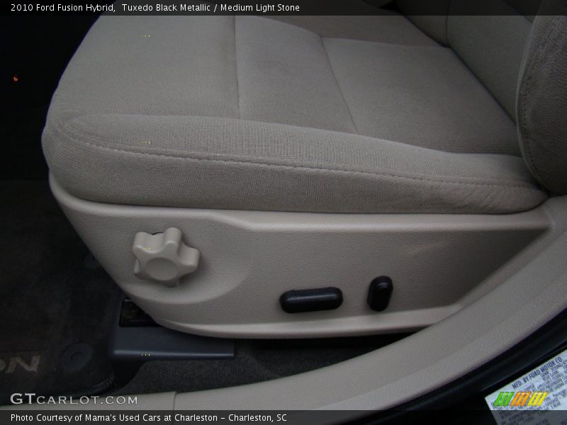 Tuxedo Black Metallic / Medium Light Stone 2010 Ford Fusion Hybrid