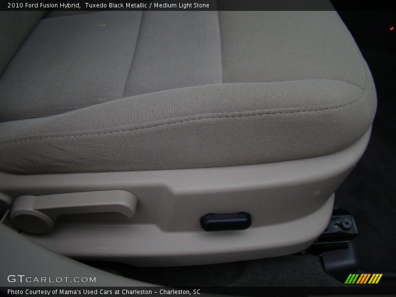 Tuxedo Black Metallic / Medium Light Stone 2010 Ford Fusion Hybrid
